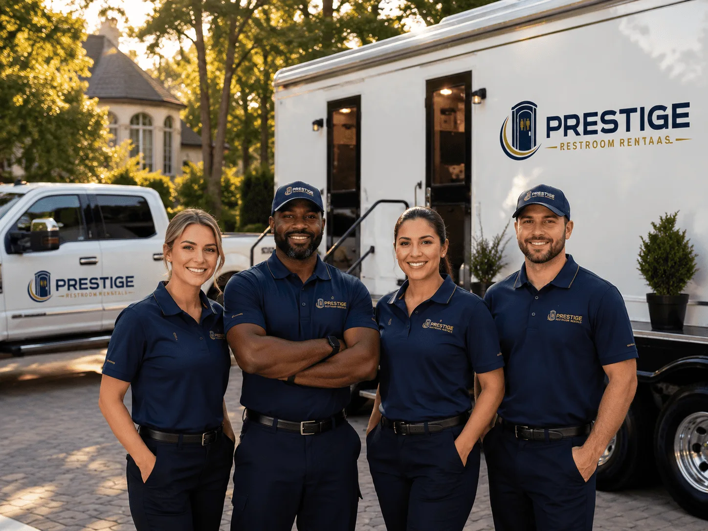 Trusted Luxury Portable Restrooms company in Newark, MO